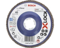 BOSCH Lamellenschijf X-Lock Best For Metal Ø 125 Mm, K40