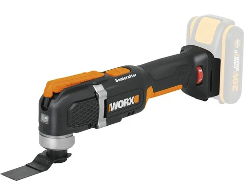 WORX Accu Multitool Sonicrafter WX696.9 (zonder Accu) 4 WORX Accu Multitool Sonicrafter WX696.9 (zonder Accu) - Afbeelding 2