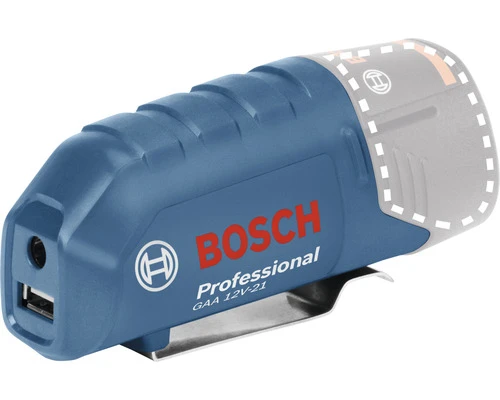 BOSCH Professional USB Oplaadadapter GAA 12V-21 (zonder Accu) 3 BOSCH Professional USB Oplaadadapter GAA 12V-21 (zonder Accu)