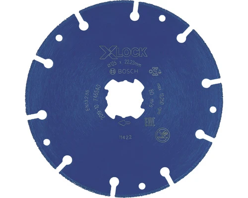 BOSCH Diamantmetaalschijf X-Lock Expert MultiMaterial Ø 125 Mm 5 BOSCH Diamantmetaalschijf X-Lock Expert MultiMaterial Ø 125 Mm - Afbeelding 3