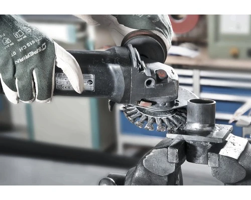 LESSMANN Gevlochten Ronde Borstel, Staaldraad, Ø 178 Mm 4 LESSMANN Gevlochten Ronde Borstel, Staaldraad, Ø 178 Mm - Afbeelding 2