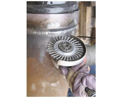 LESSMANN Gevlochten Ronde Borstel, Staaldraad, Ø 115 Mm 5 LESSMANN Gevlochten Ronde Borstel, Staaldraad, Ø 115 Mm - Afbeelding 3