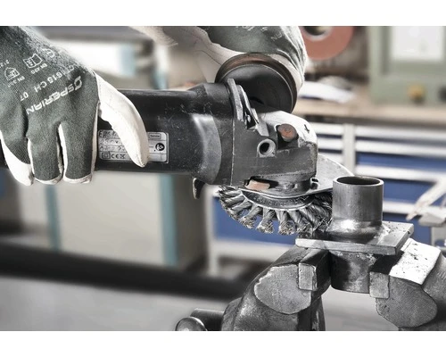 LESSMANN Gevlochten Ronde Borstel Ø 65 Mm Roestvrij Staaldraad 5 LESSMANN Gevlochten Ronde Borstel Ø 65 Mm Roestvrij Staaldraad - Afbeelding 3