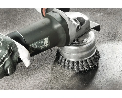 LESSMANN Komborstel Ø 90 Mm Staaldraad 4 LESSMANN Komborstel Ø 90 Mm Staaldraad - Afbeelding 2