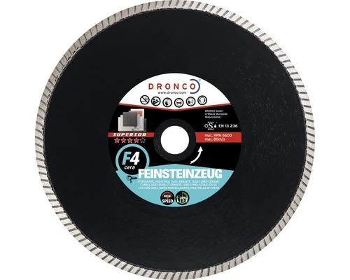 DRONCO Diamantslijpschijf Superior F4 Cera Ø 350x30,0 Mm 3 DRONCO Diamantslijpschijf Superior F4 Cera Ø 350x30,0 Mm
