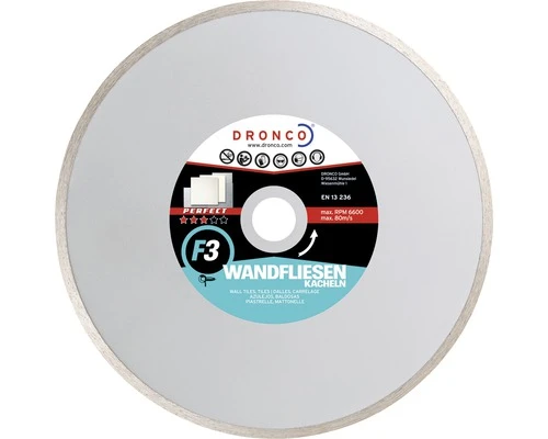 DRONCO Diamantslijpschijf F3 Ø 230x22,23 Mm 3 DRONCO Diamantslijpschijf F3 Ø 230x22,23 Mm