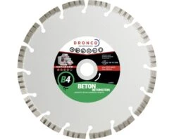 DRONCO Diamantslijpschijf B4 Ø 115x22,23 Mm