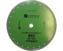 ZIPPER Diamantslijpschijf Turbo STM350DST Ø 350x30 Mm