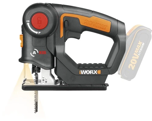 WORX Accu Multizaag 2-in-1 WX550.9 20V (zonder Accu) 4 WORX Accu Multizaag 2-in-1 WX550.9 20V (zonder Accu) - Afbeelding 2