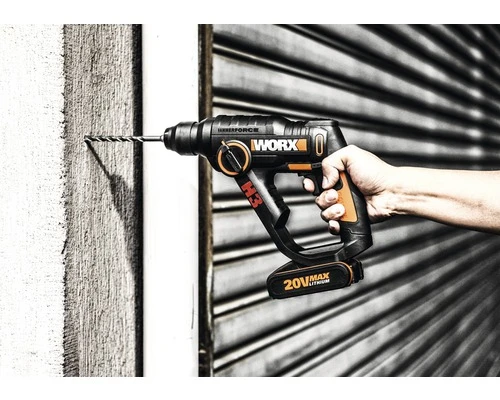 WORX Accu Boorhamer 3-in-1 H3 WX390.9 (zonder Accu) 6 WORX Accu Boorhamer 3-in-1 H3 WX390.9 (zonder Accu) - Afbeelding 4
