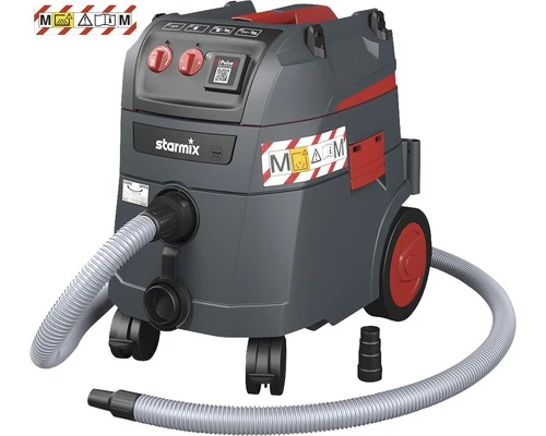 STARMIX Nat- En Droogzuiger IPulse M-1635 Safe M-klasse 3 STARMIX Nat- En Droogzuiger IPulse M-1635 Safe M-klasse