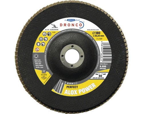 DRONCO Lamellenschuurschijf Polimaxx 2 Superior Ø 115 Mm 3 DRONCO Lamellenschuurschijf Polimaxx 2 Superior Ø 115 Mm