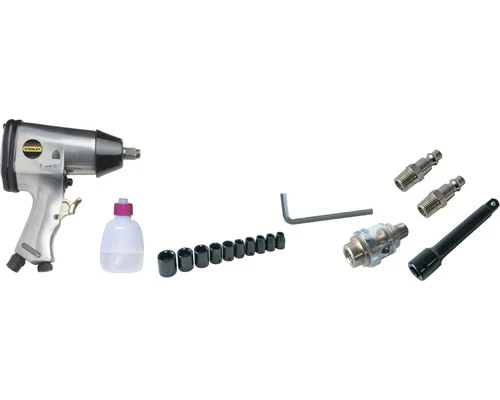 STANLEY Pneumatische Slagmoerset 17-delig 3 STANLEY Pneumatische Slagmoerset 17-delig