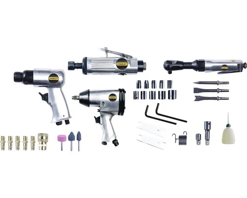 STANLEY Perslucht Gereedschapset 34-delig 3 STANLEY Perslucht Gereedschapset 34-delig